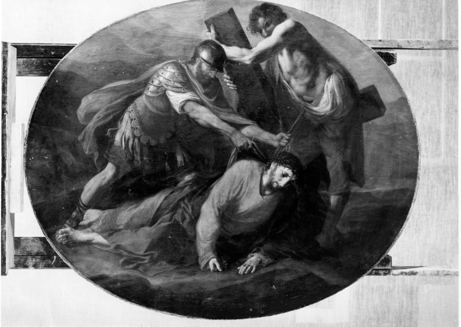 Misteri del rosario - Salita di Cristo al Monte Calvario, Chiesa di san Liborio, Colorno, Parma